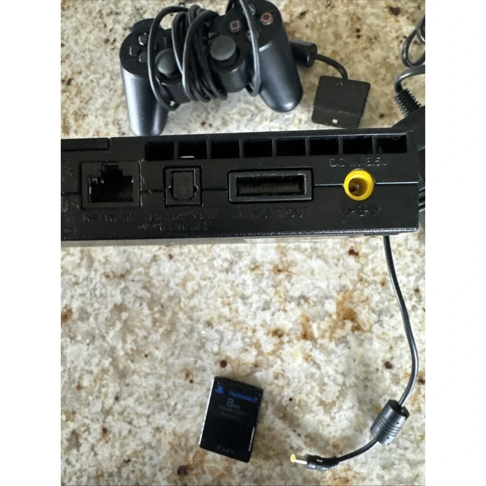 Sony PlayStation 2 PS2 Slim Console SCPH-77001 Black Tested Working LOT